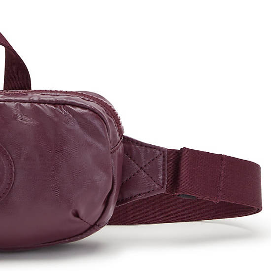 Sac De Taille Kipling Alys Metallic Bordeaux | FR 2213XY